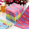 The manufacturer supplies three-layer rabbit-head strawberry gauze jacquard bath towels, which are soft and comfortable, measuring 70*140CM details Picture
